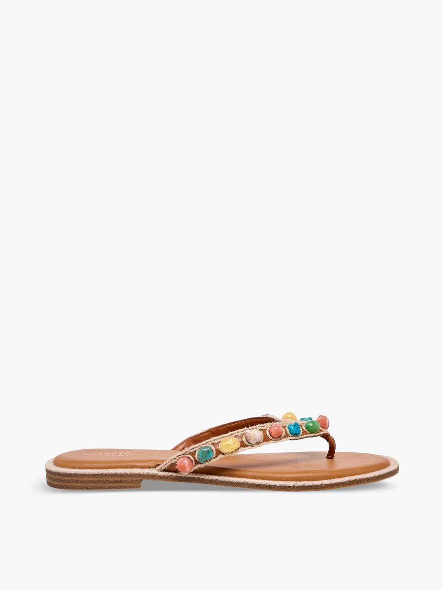 Women Embellished Slip-On Sandals