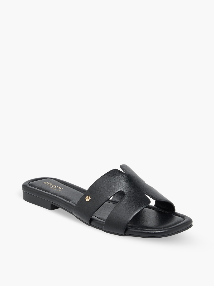 Women Cutout Slide Sandals