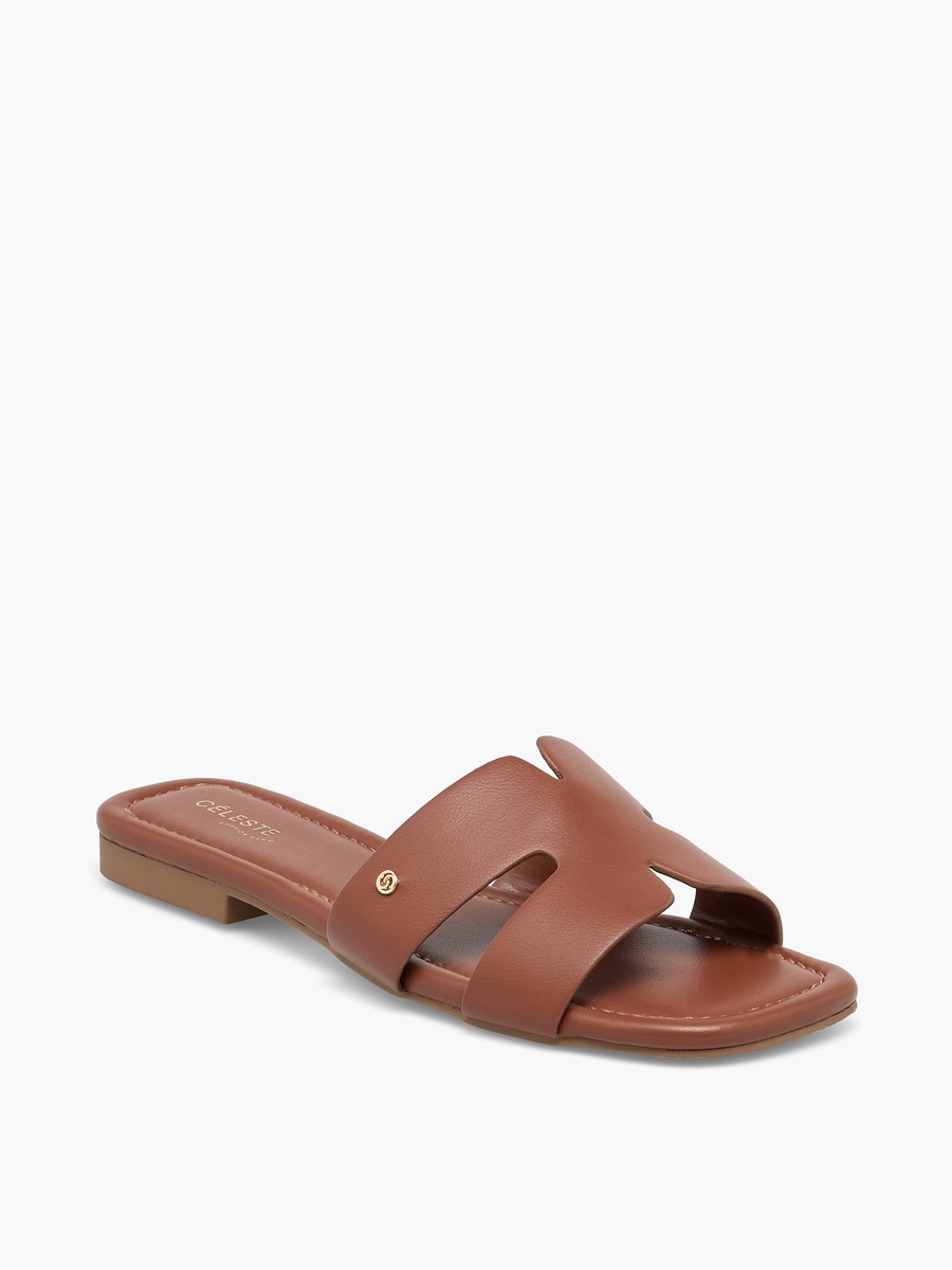 Women Cutout Slide Sandals