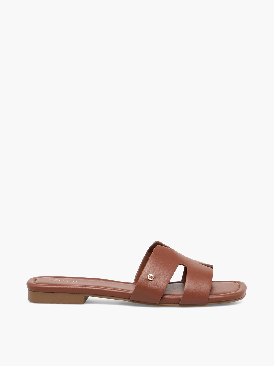 Women Cutout Slide Sandals