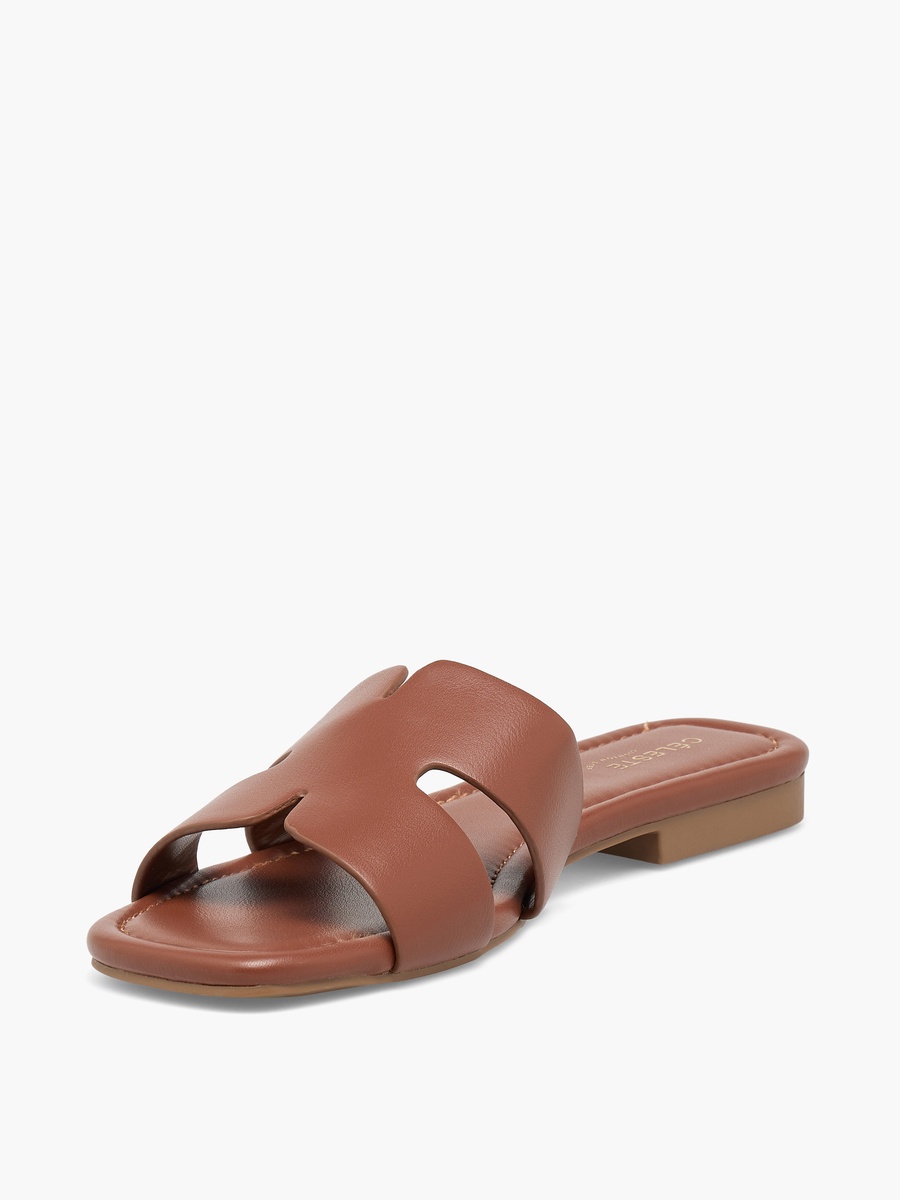 Women Cutout Slide Sandals
