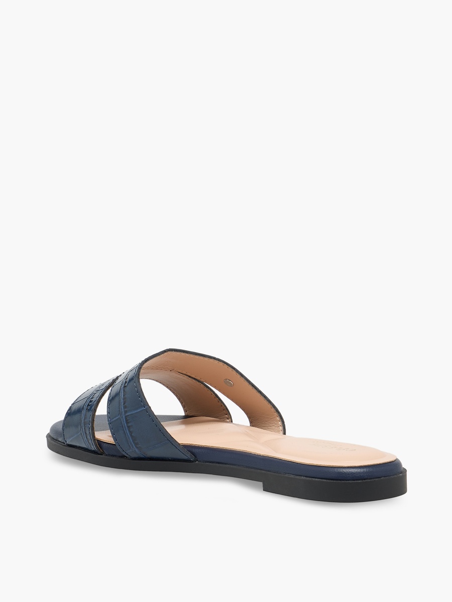 Women Textured Slip-On Sandals