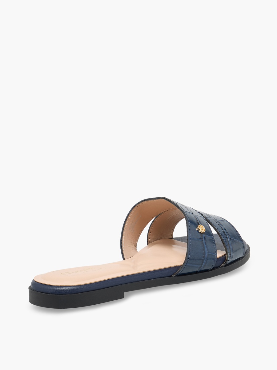 Women Textured Slip-On Sandals