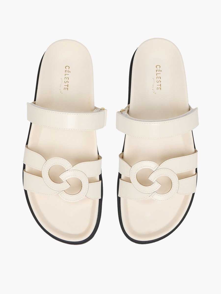 Women Suede Slip-On Sandals