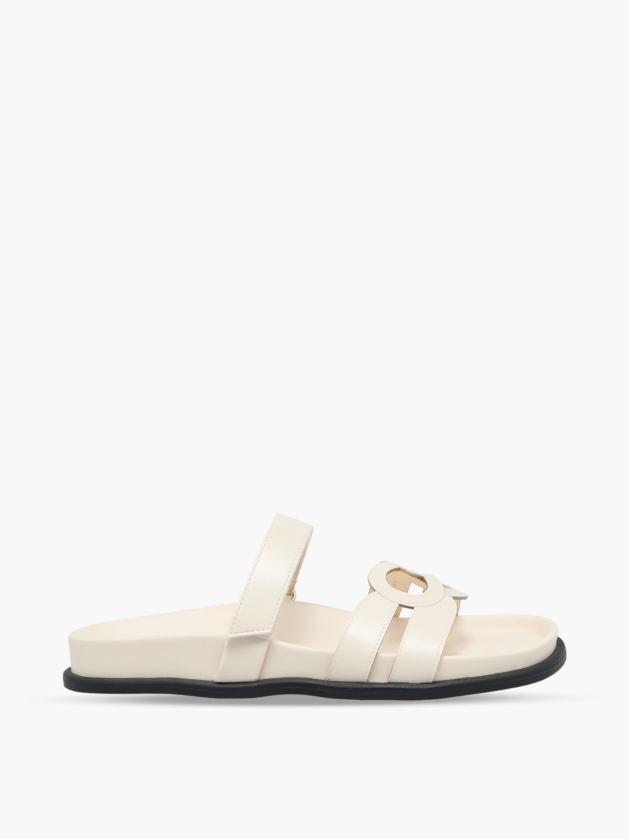 Women Suede Slip-On Sandals