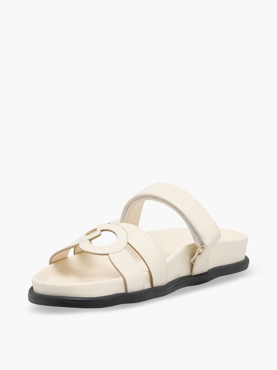 Women Suede Slip-On Sandals
