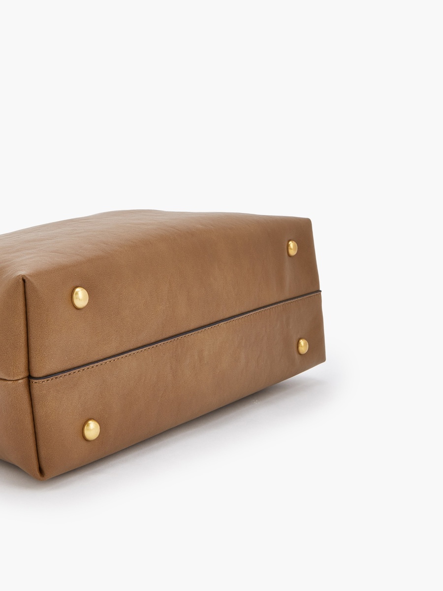 Solid Hobo Bag with Pouch