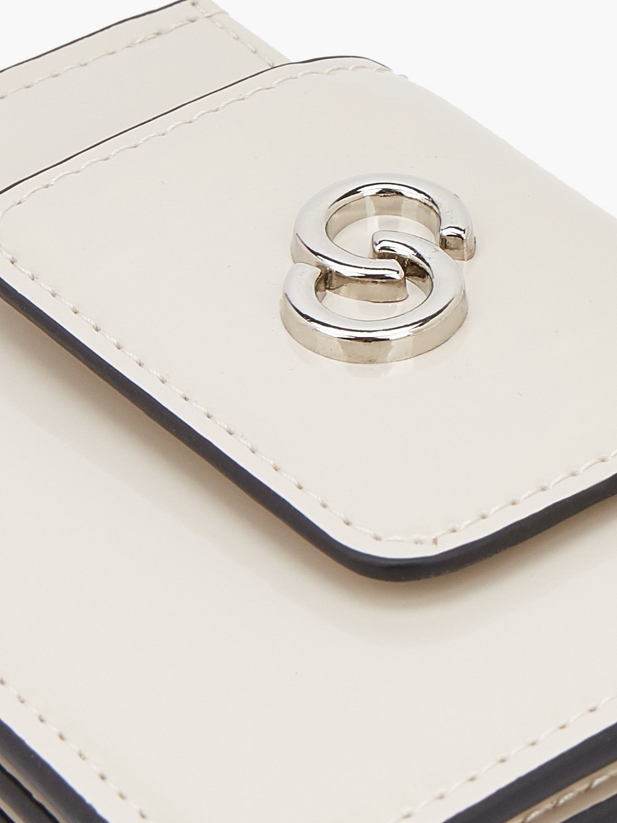 Solid Card Holder with Flap Closure