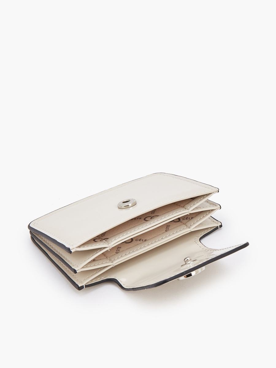 Solid Card Holder with Flap Closure