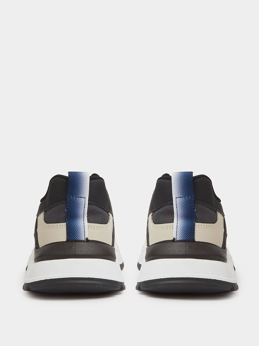 Multi-Color Lace-Up Sports Sneakers