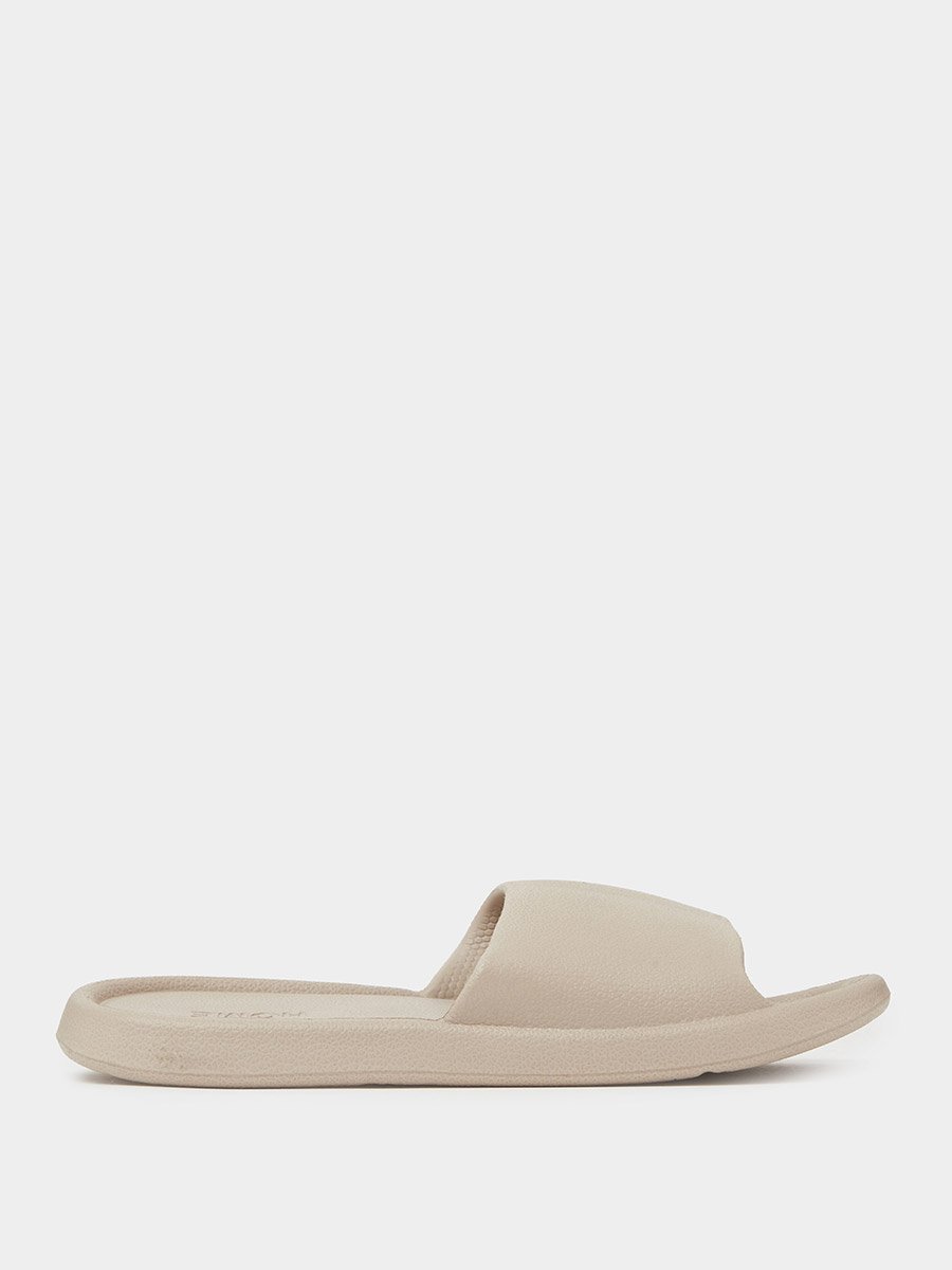 Beige Soft Comfort Home Slides