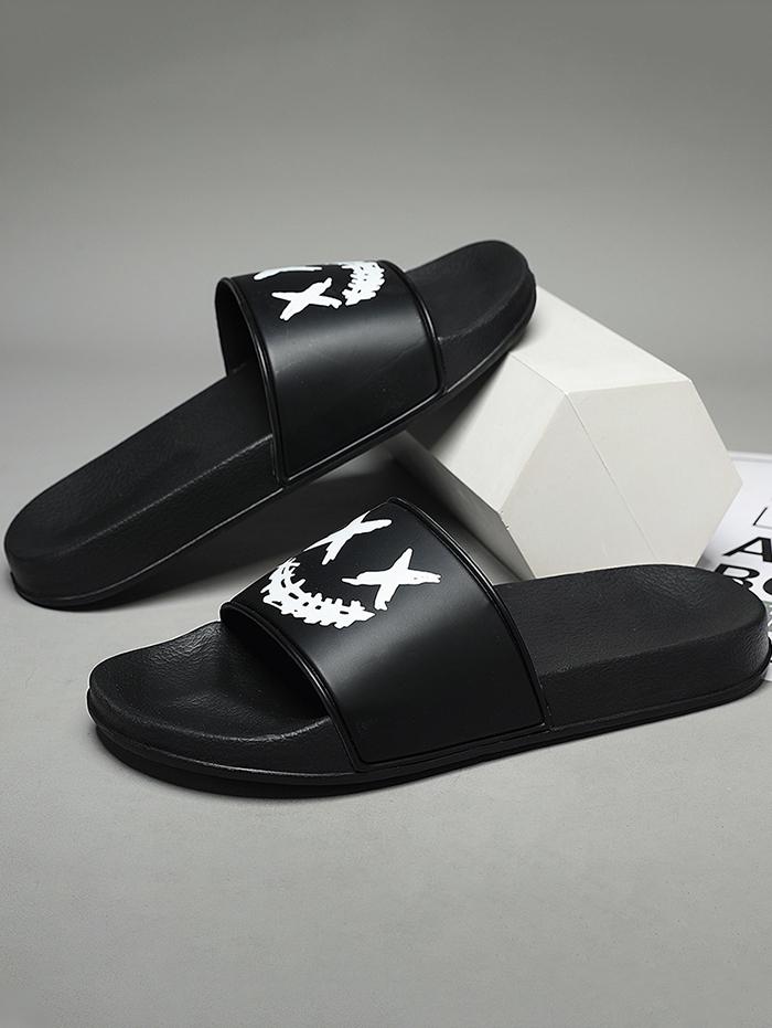 Men Black X Eyes Design Sliders