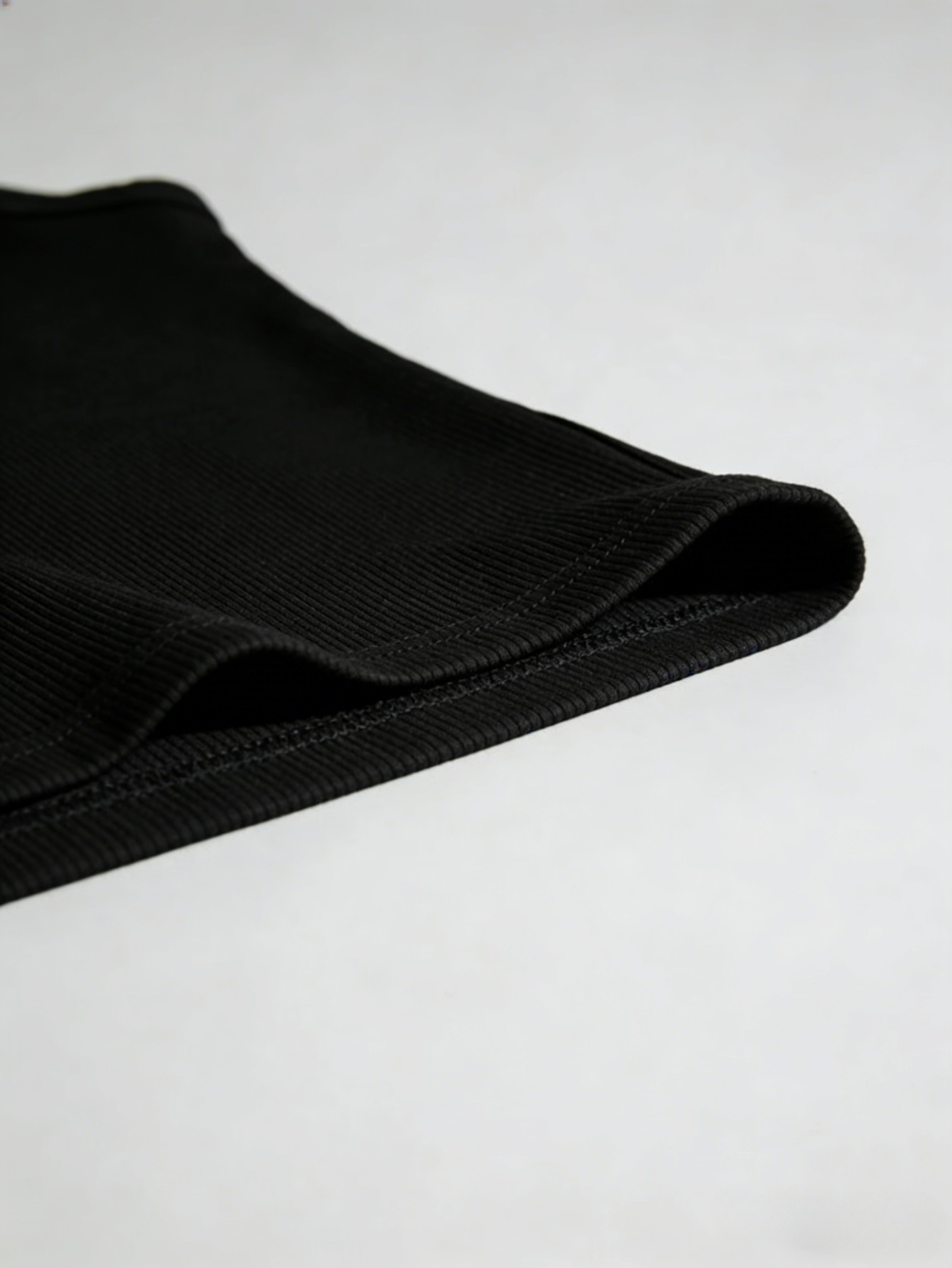 Pack of 3 - Black Plain Athletic Tank Top