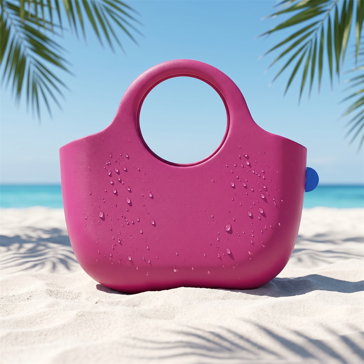 Pink Beach Hand Bag
