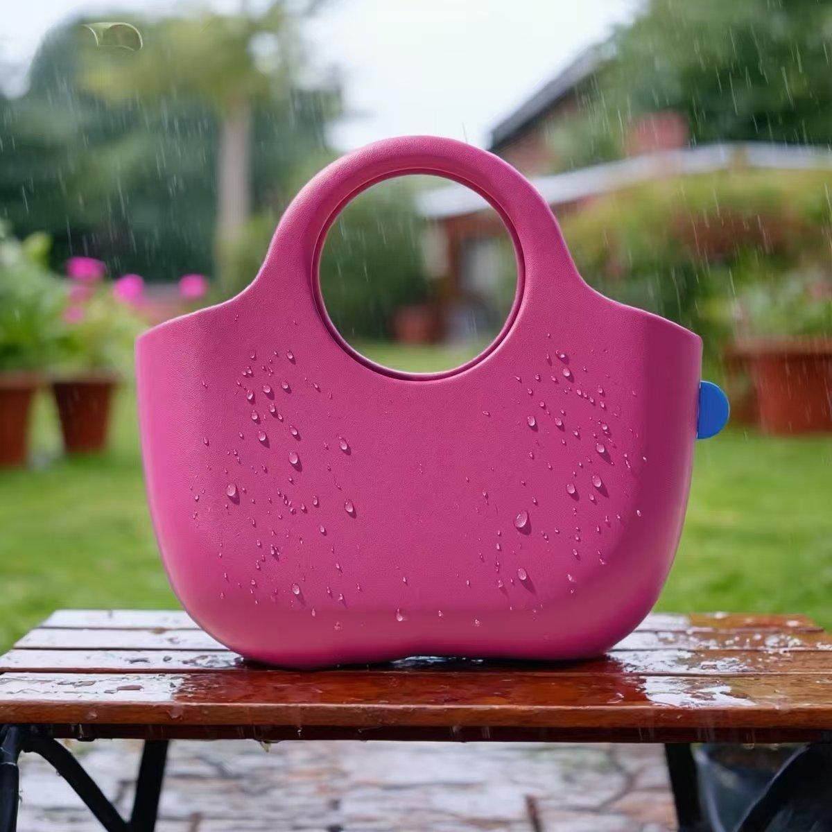 Pink Beach Hand Bag