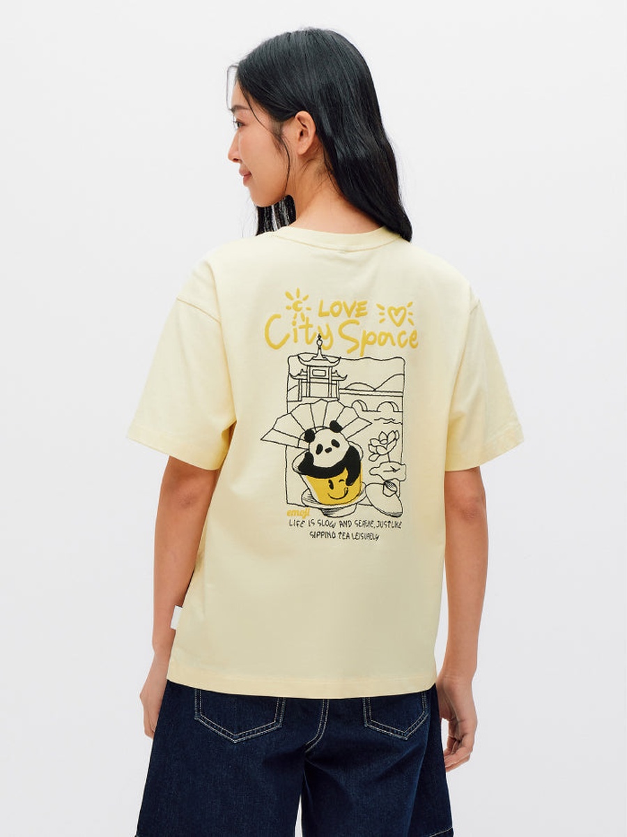 Women Printed Short Sleeves T-Shirt