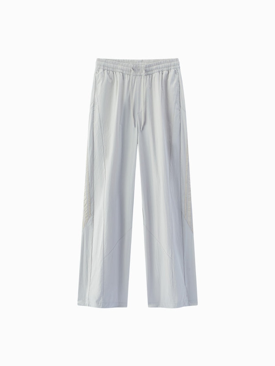 Men Plain Drawstring Waist Track Pants