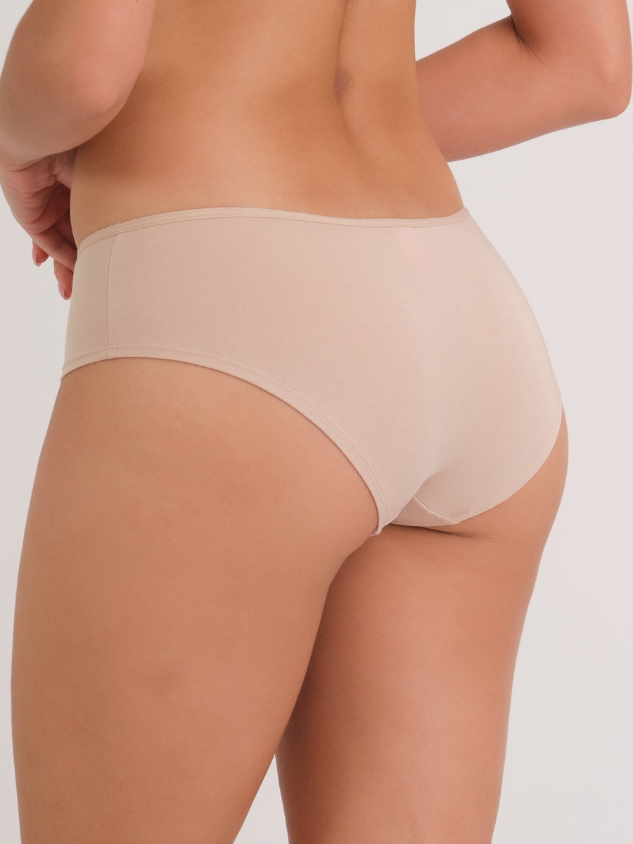 Beige Ultrasoft Hipster Panty