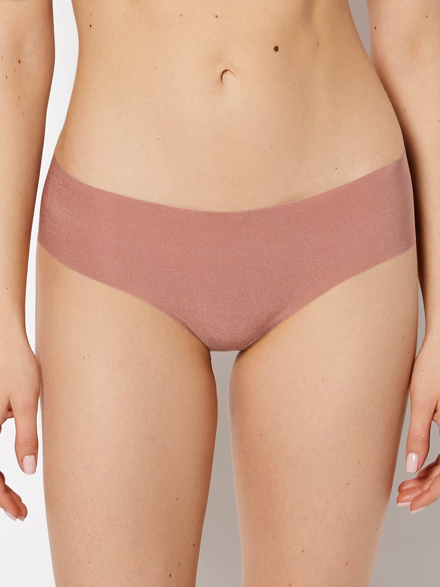 Beige Seamless Cheeky Panty