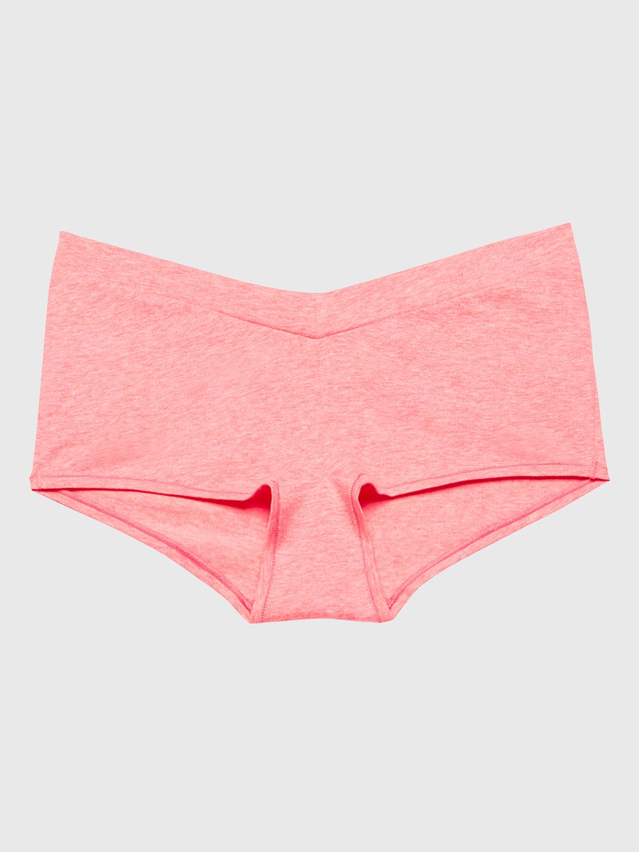 Pink Solid Boyshorts