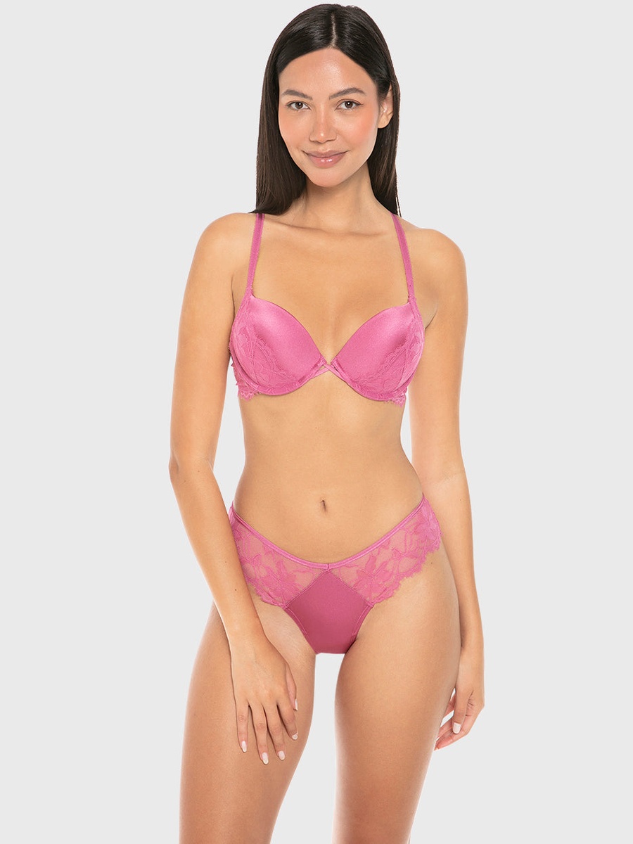 Pink Lace Diva Cheeky Panty