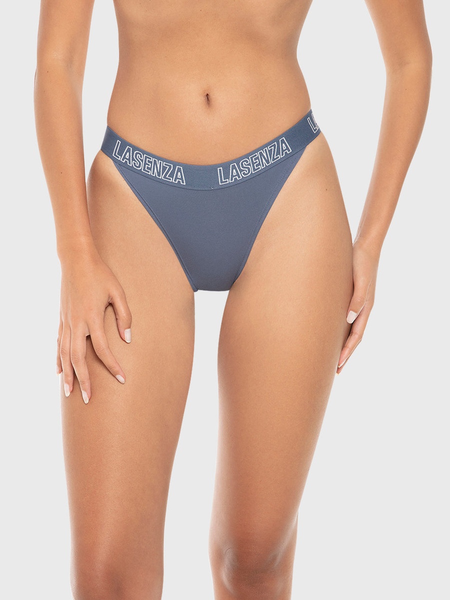 Blue Logo Band Remix Cheeky Panty