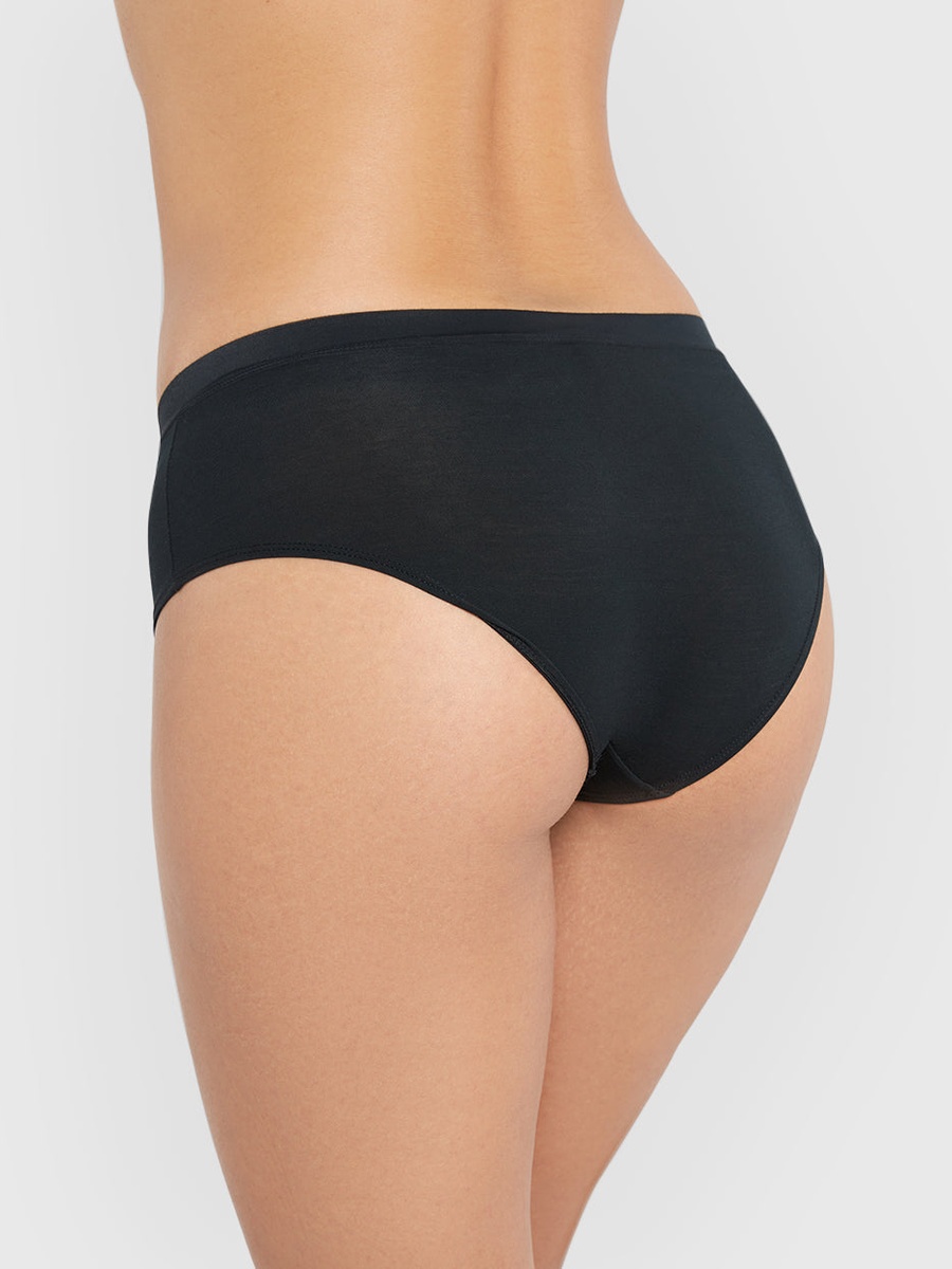 Black Ultrasoft Hipster Panty