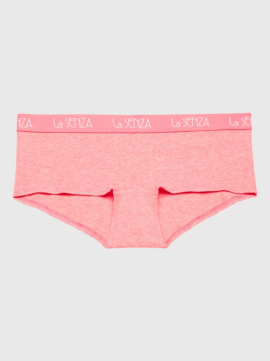 Pink Logo Band Boyshorts