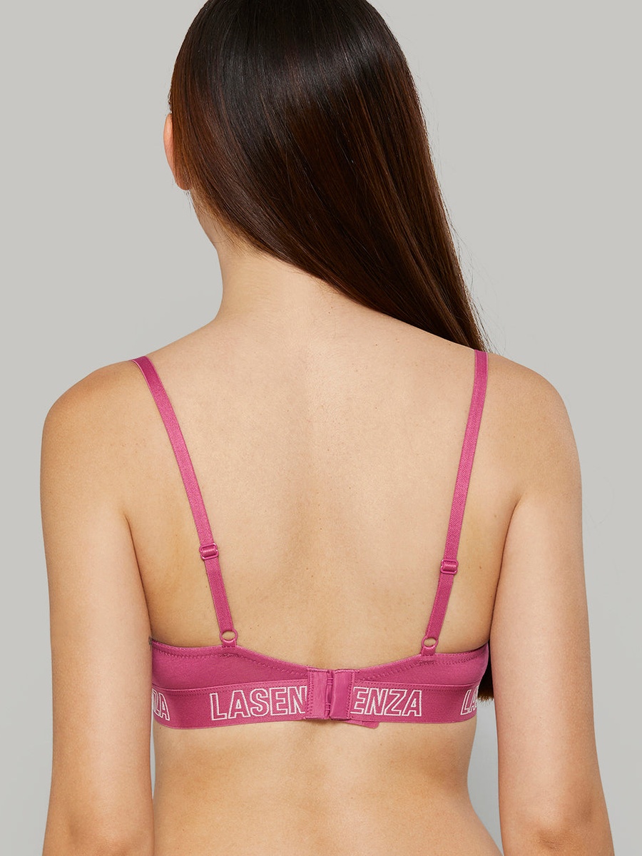 Pink Padded Wired Trendy Bra
