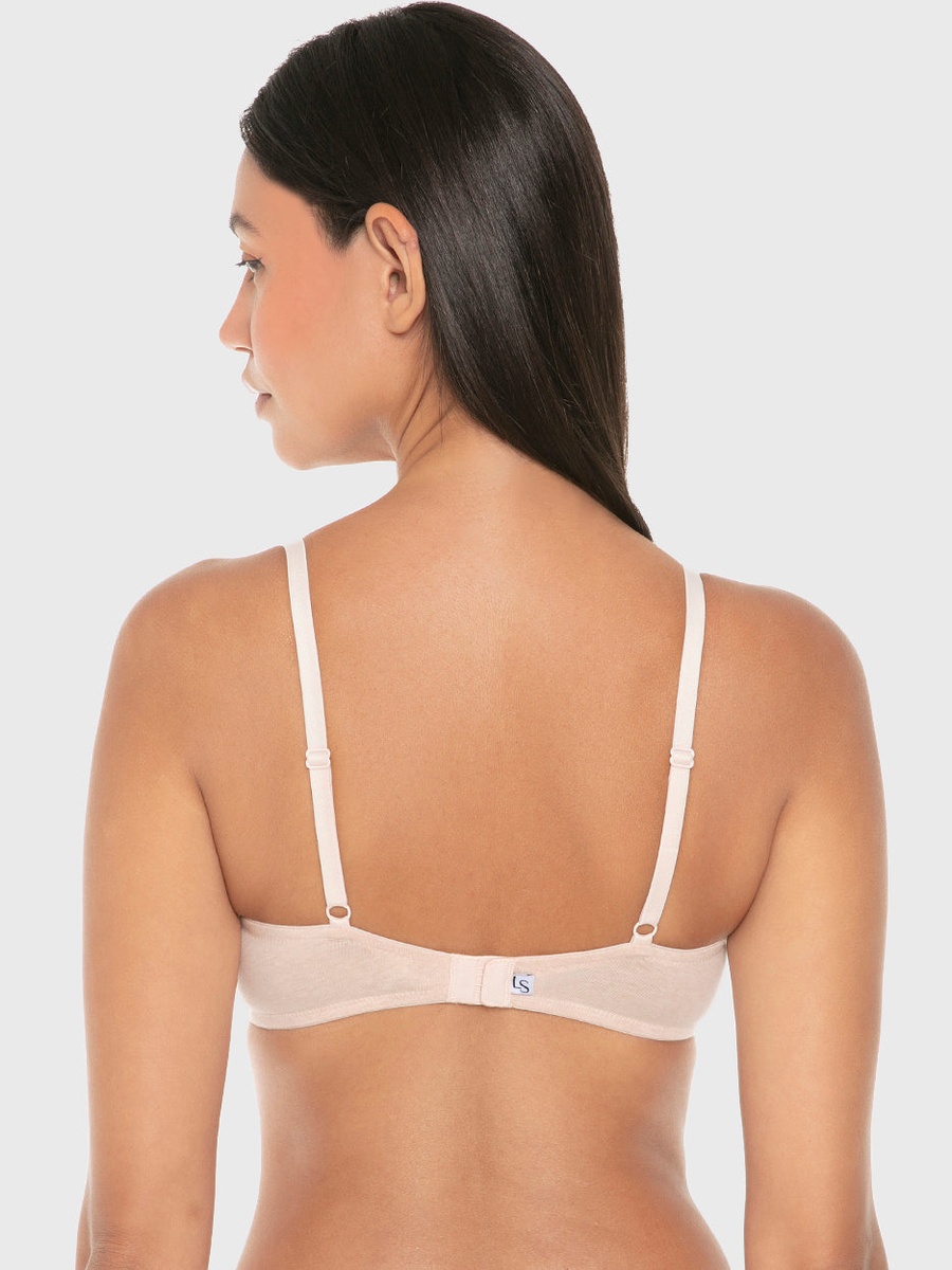 Peach Remix Push Up Plunge Bra