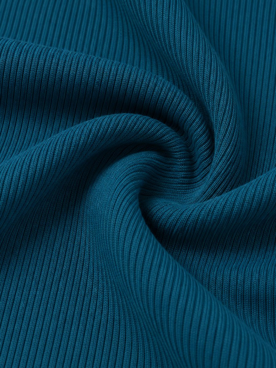 Dark Green Solid Polo Neck Regular T-Shirt