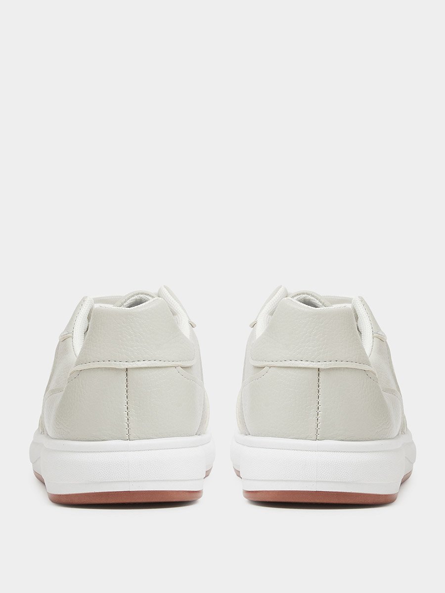 Off-White Perforated Casual Sneakers