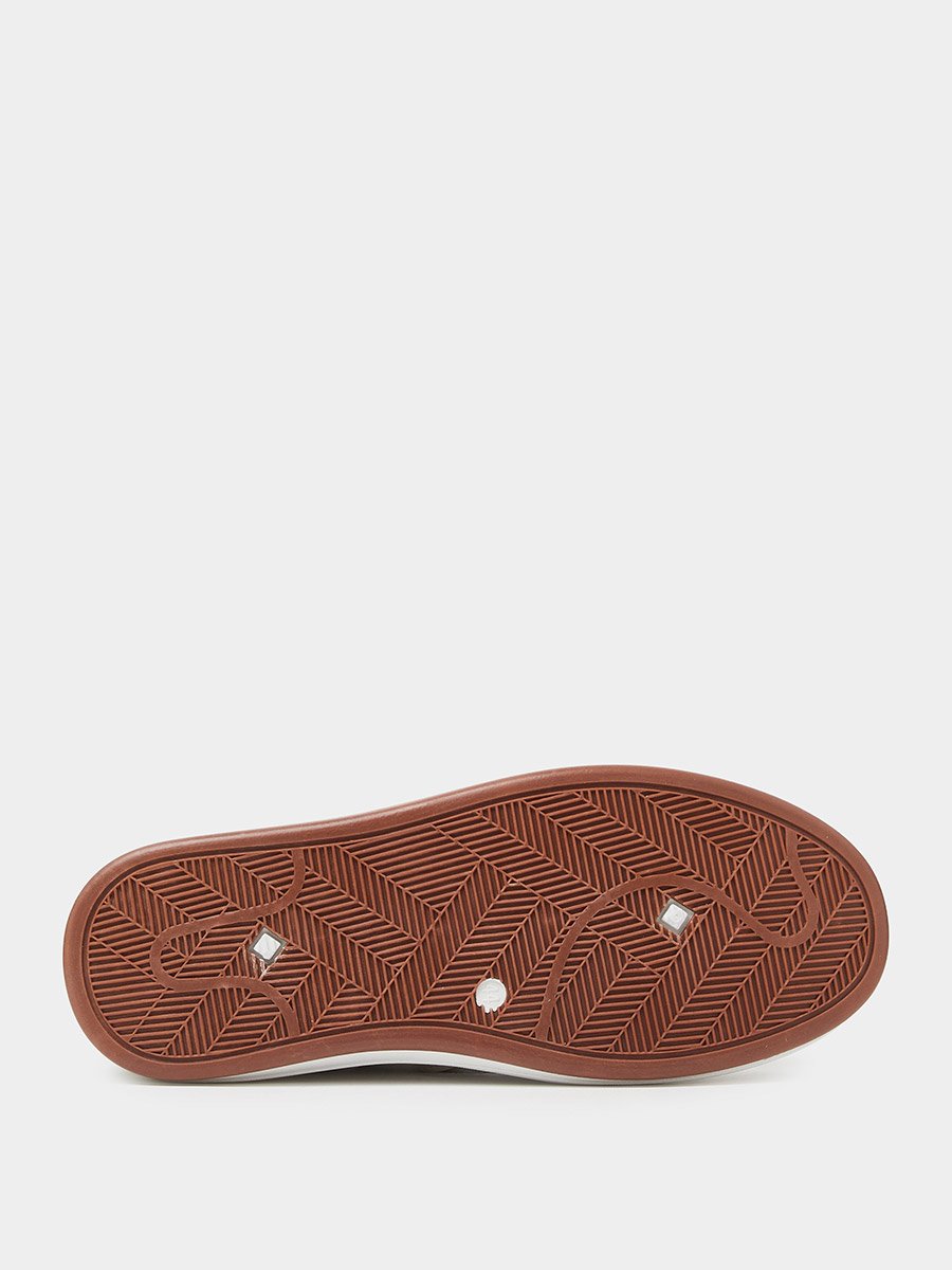Off-White Perforated Casual Sneakers