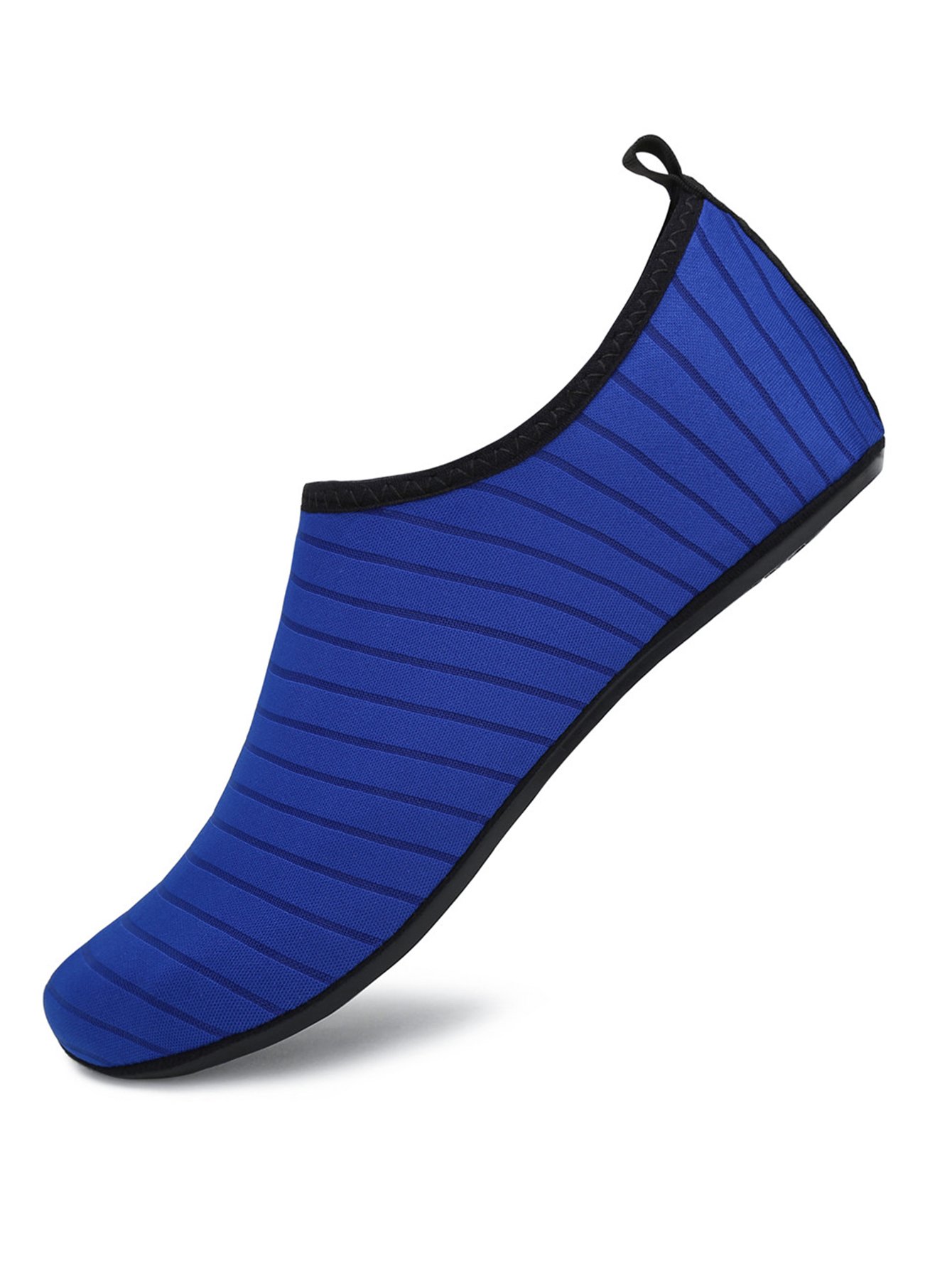 Dark Blue Flatform Casual Shoes for Women - Quick Dry and Slip-On Comfort