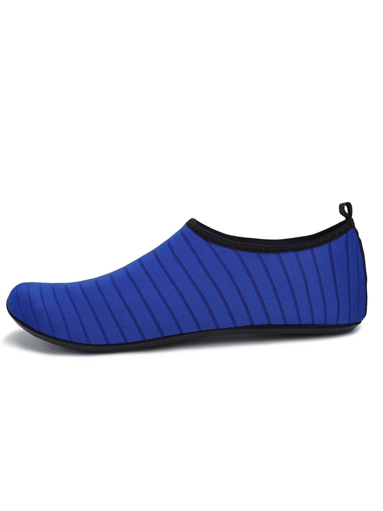 Dark Blue Flatform Casual Shoes for Women - Quick Dry and Slip-On Comfort