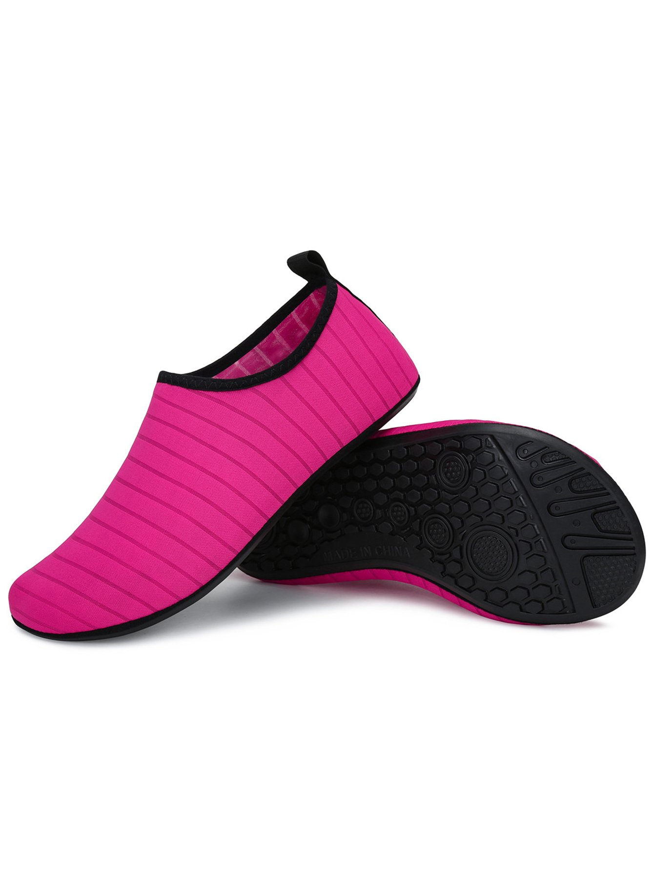 Magenta Slip-On Aqua Shoes for Women - Flatform Comfort