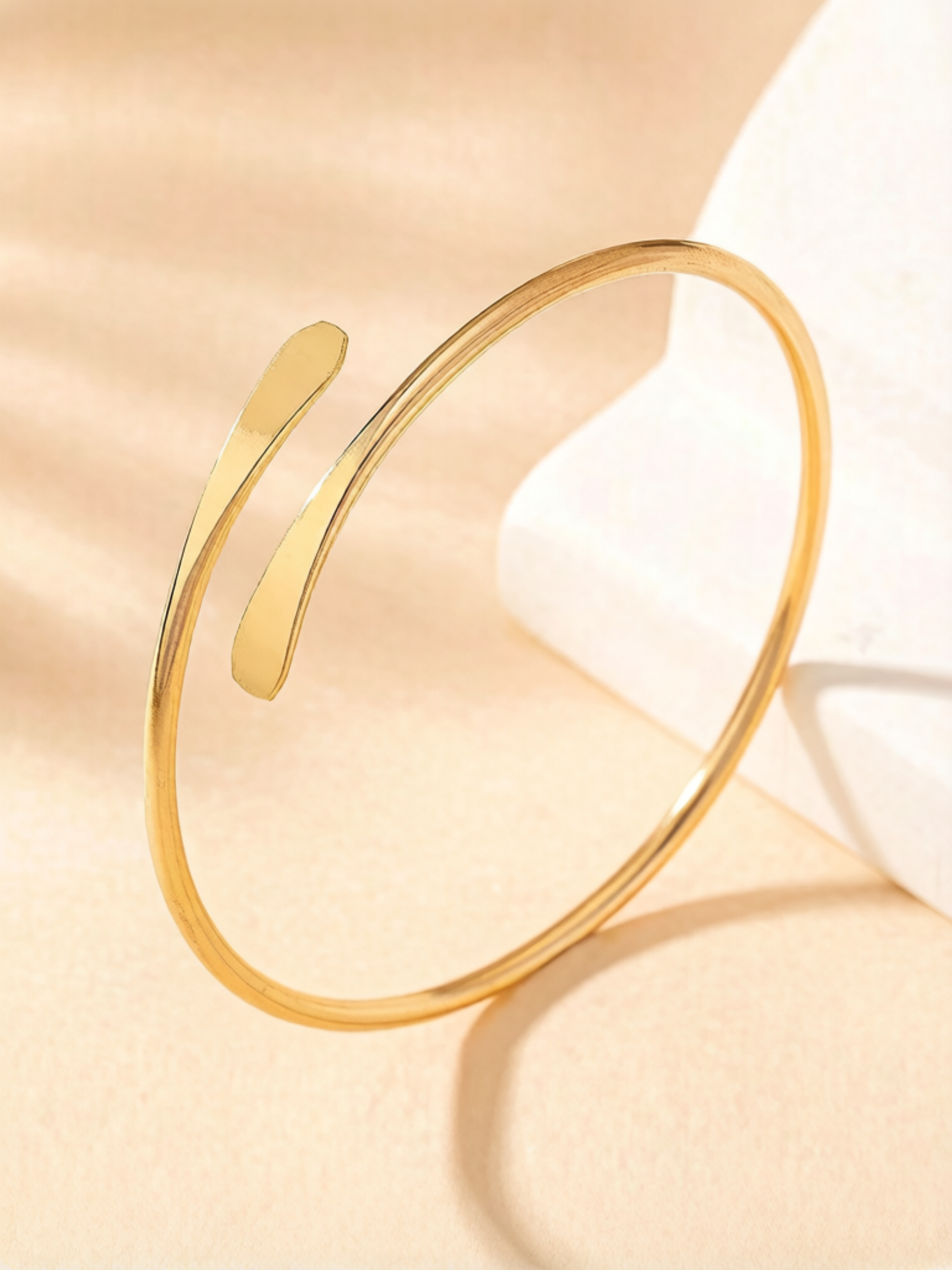 Golden Bangle Bracelet for Daily Wear.