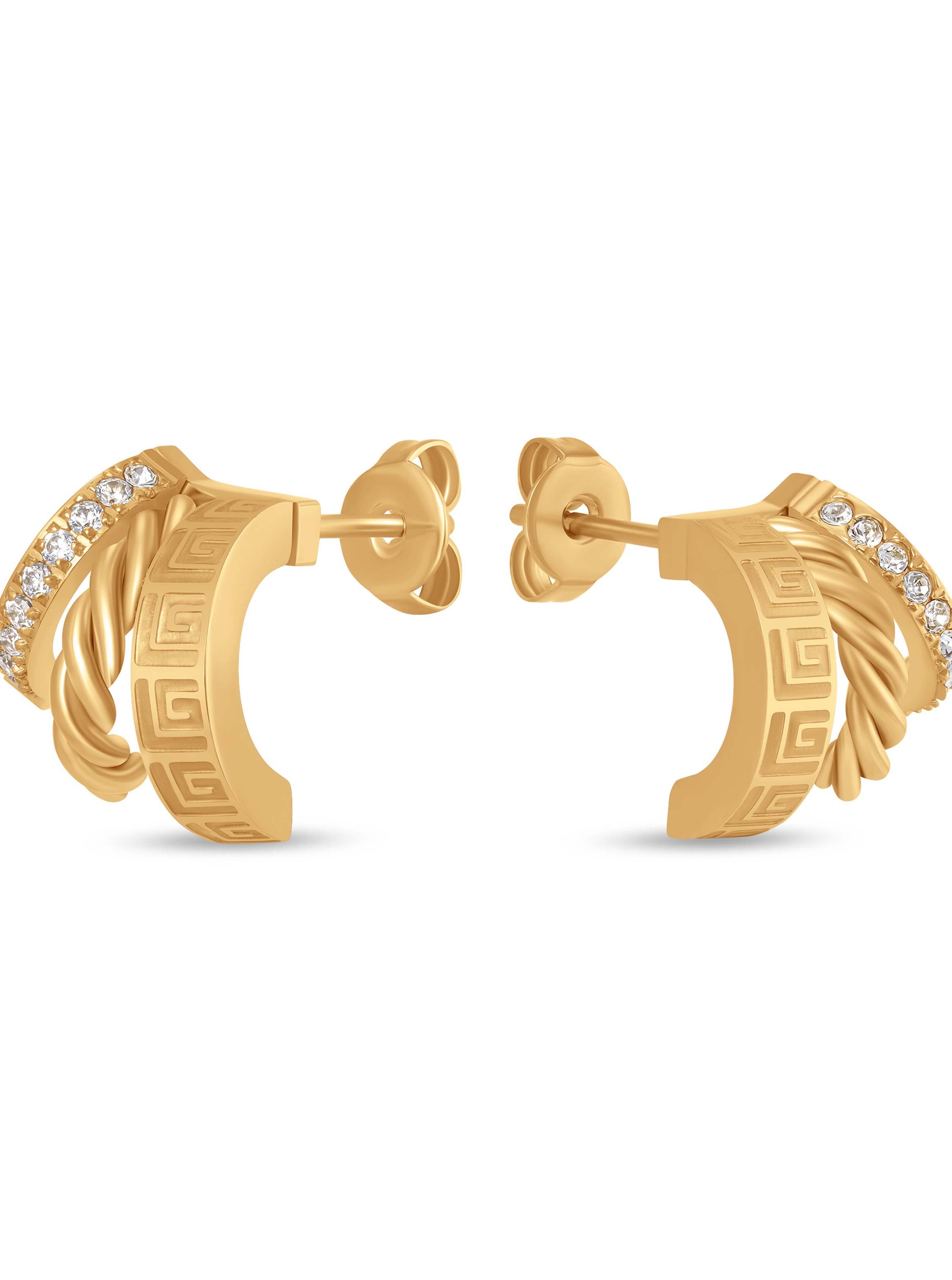Eleonore Women Stainless Steel Stud Earrings