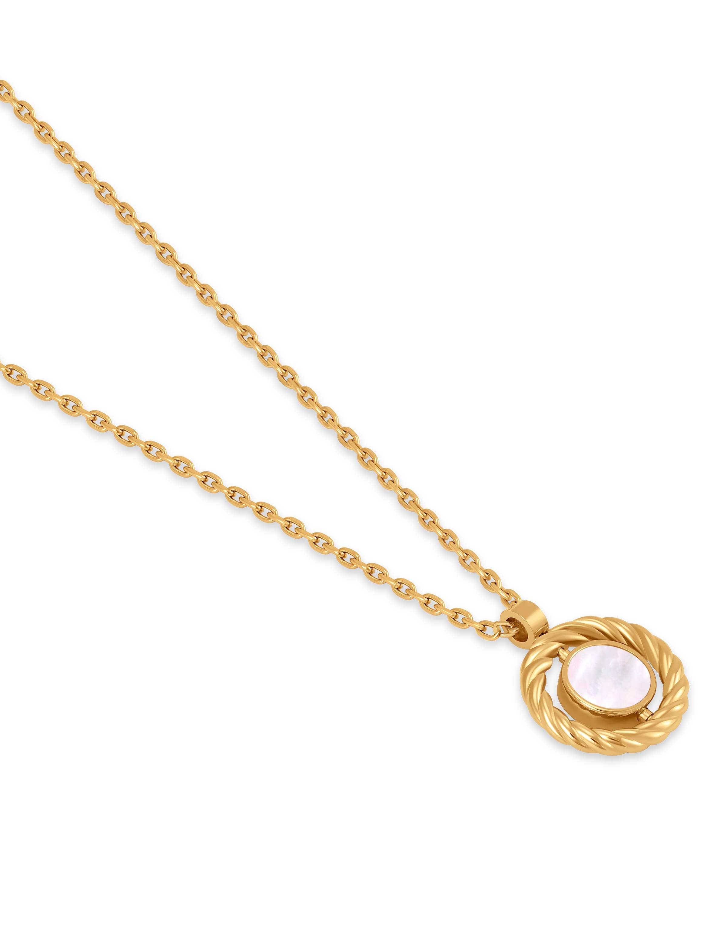 Ella Women Stainless Steel Pendant Necklace