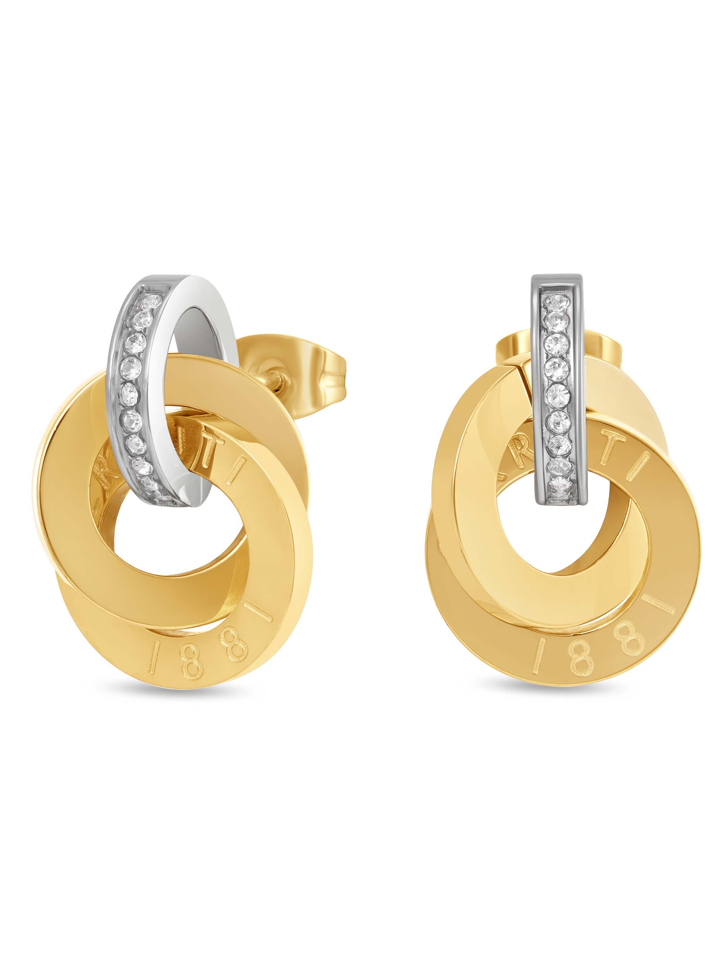 أقراط متدلية من الستانلس ستيل للنساء
