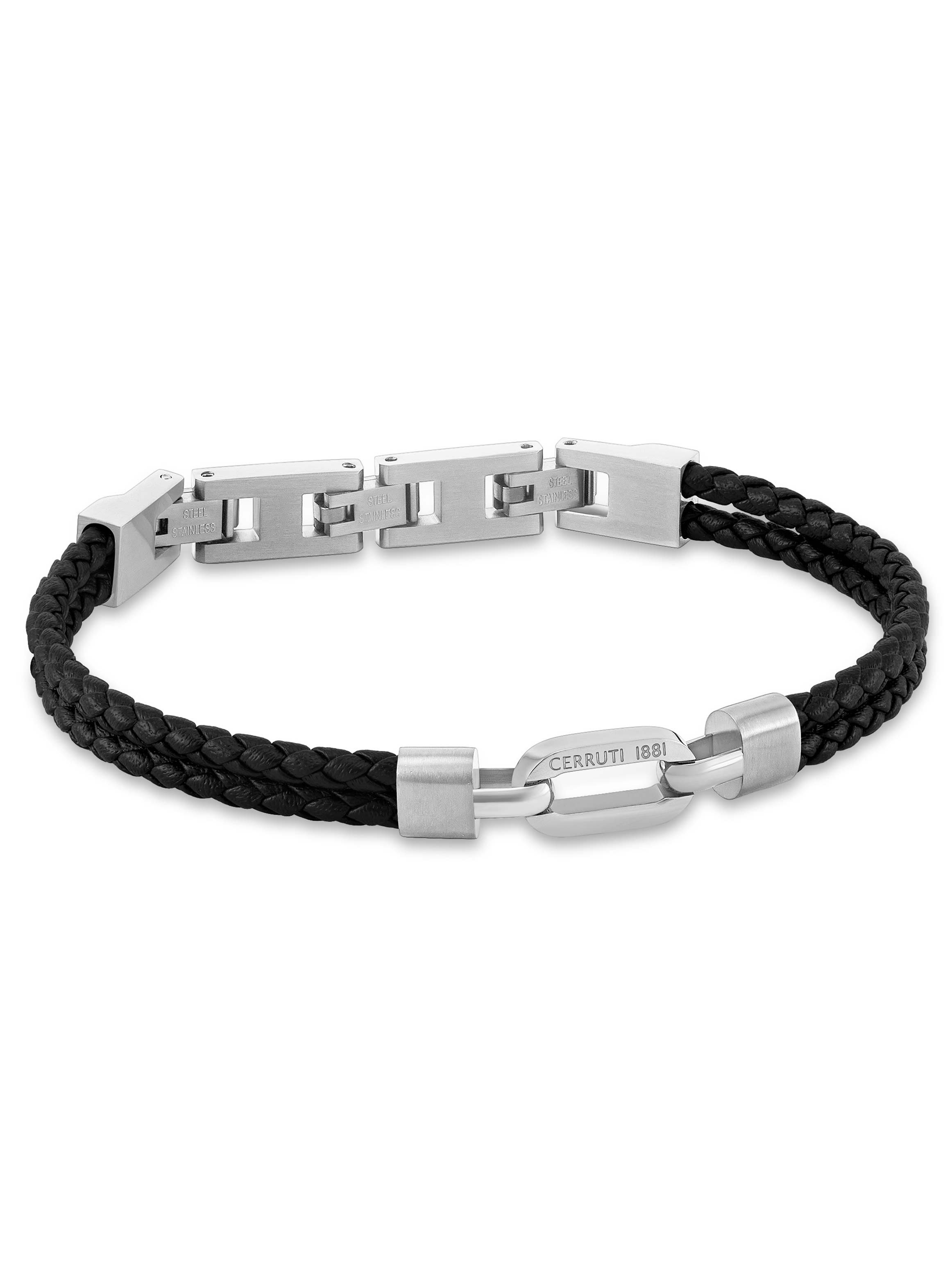 Tommaso Men Braided Leather Bracelet