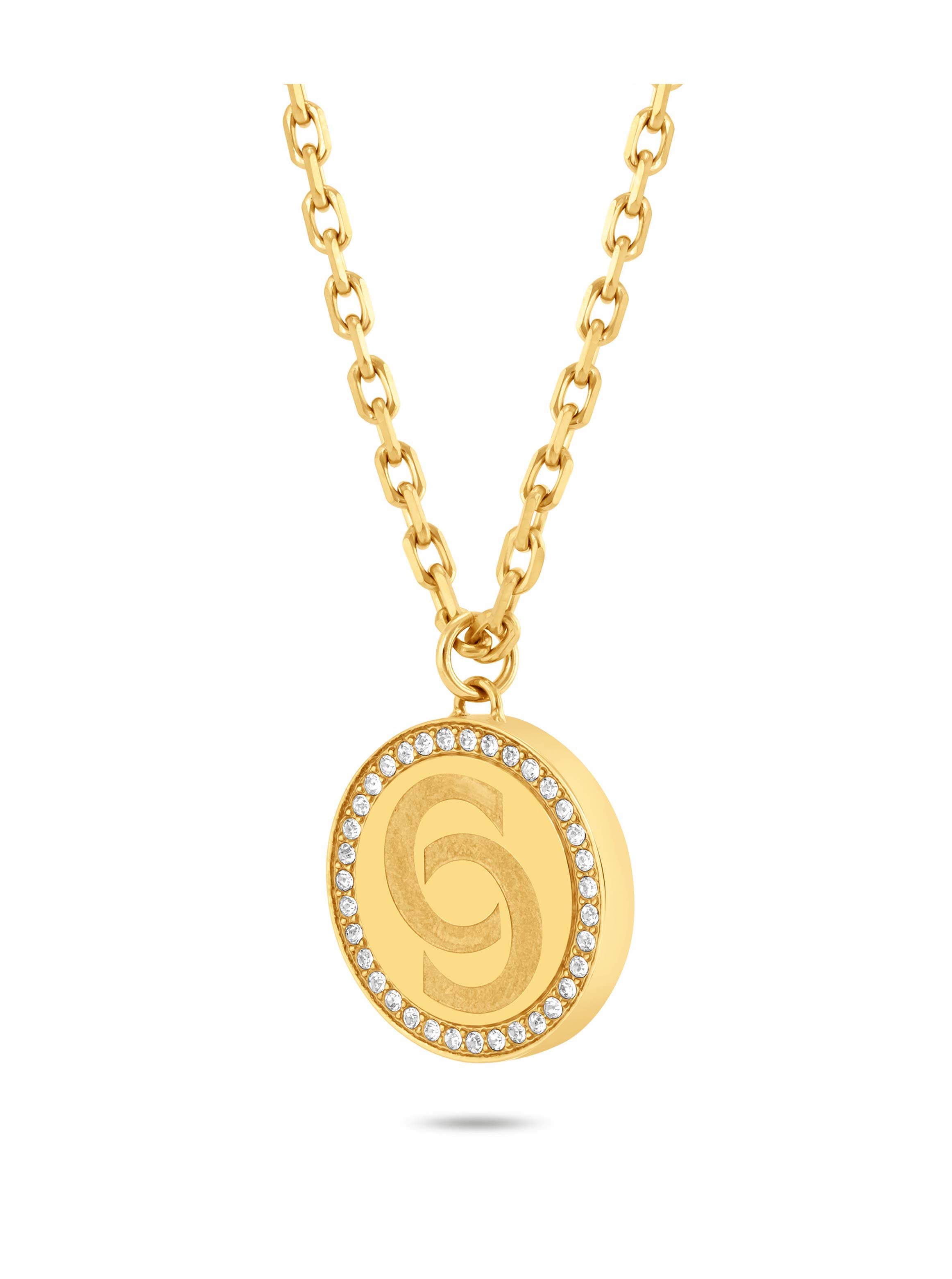 Ines Women Stainless Steel Pendant Necklace