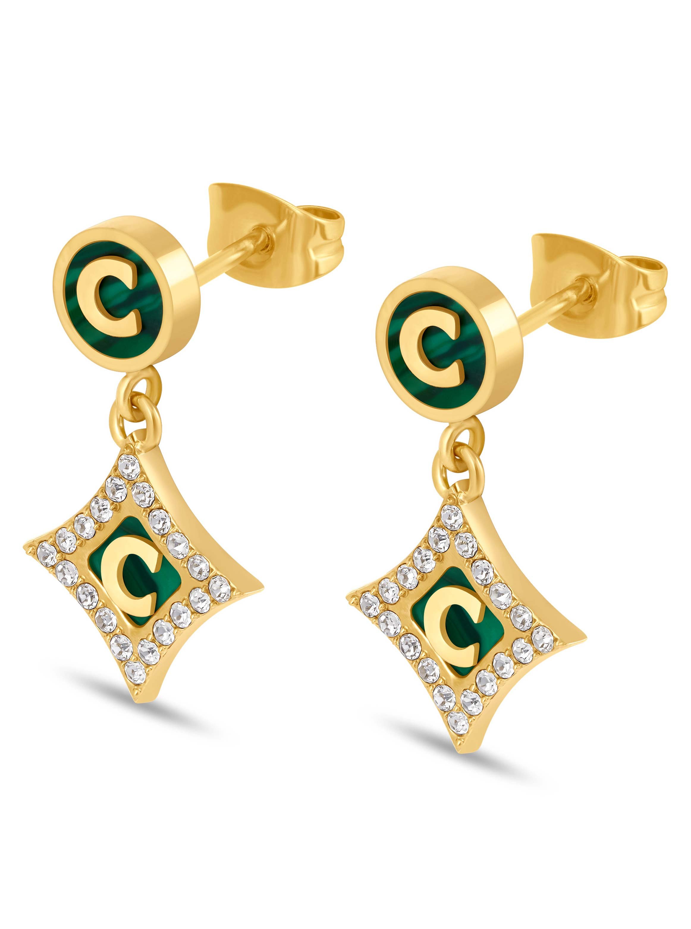 Tessa Women Stainless Steel Drop Earrings
