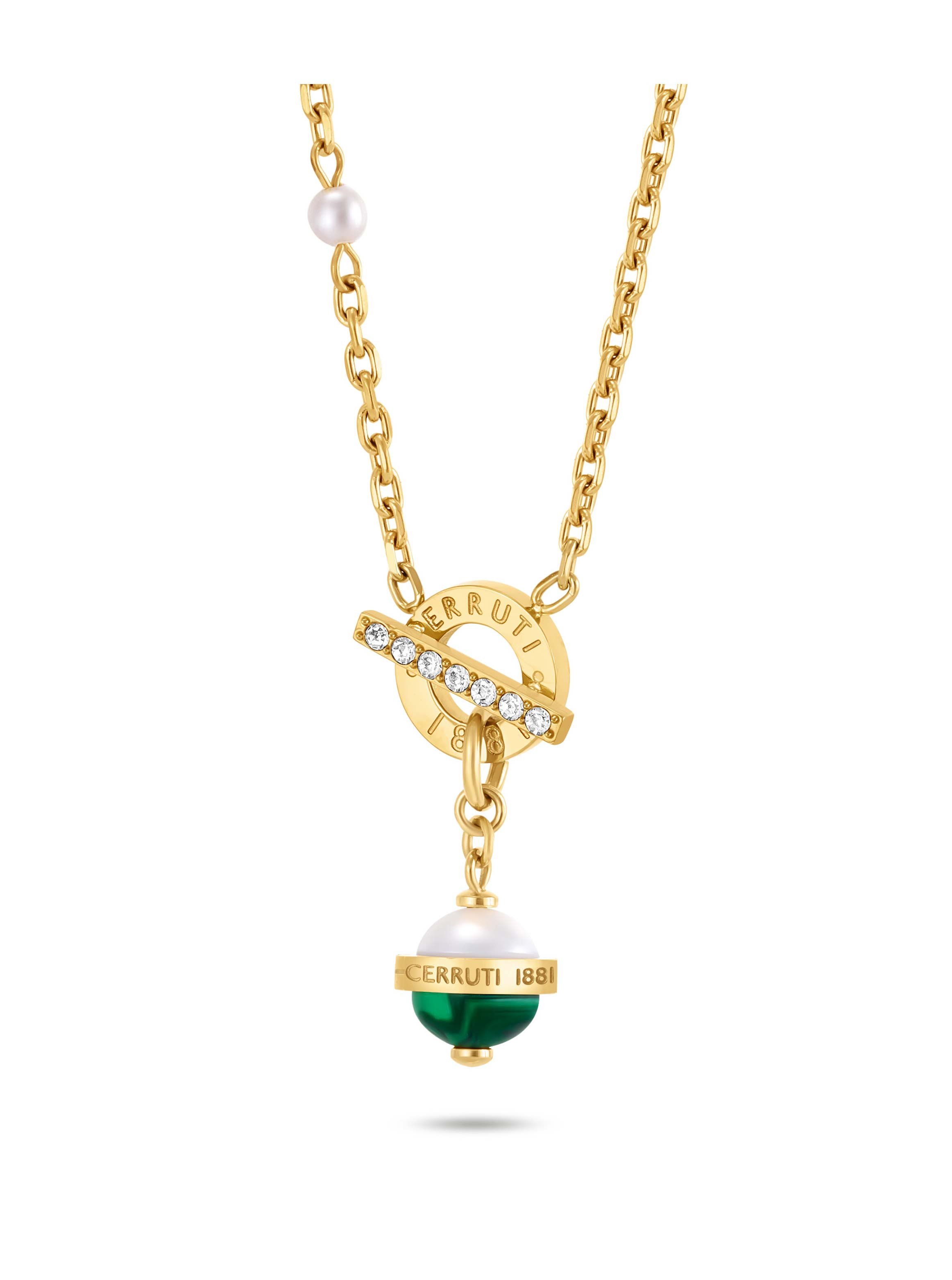 Luciana Women Stainless Steel Pendant Necklace