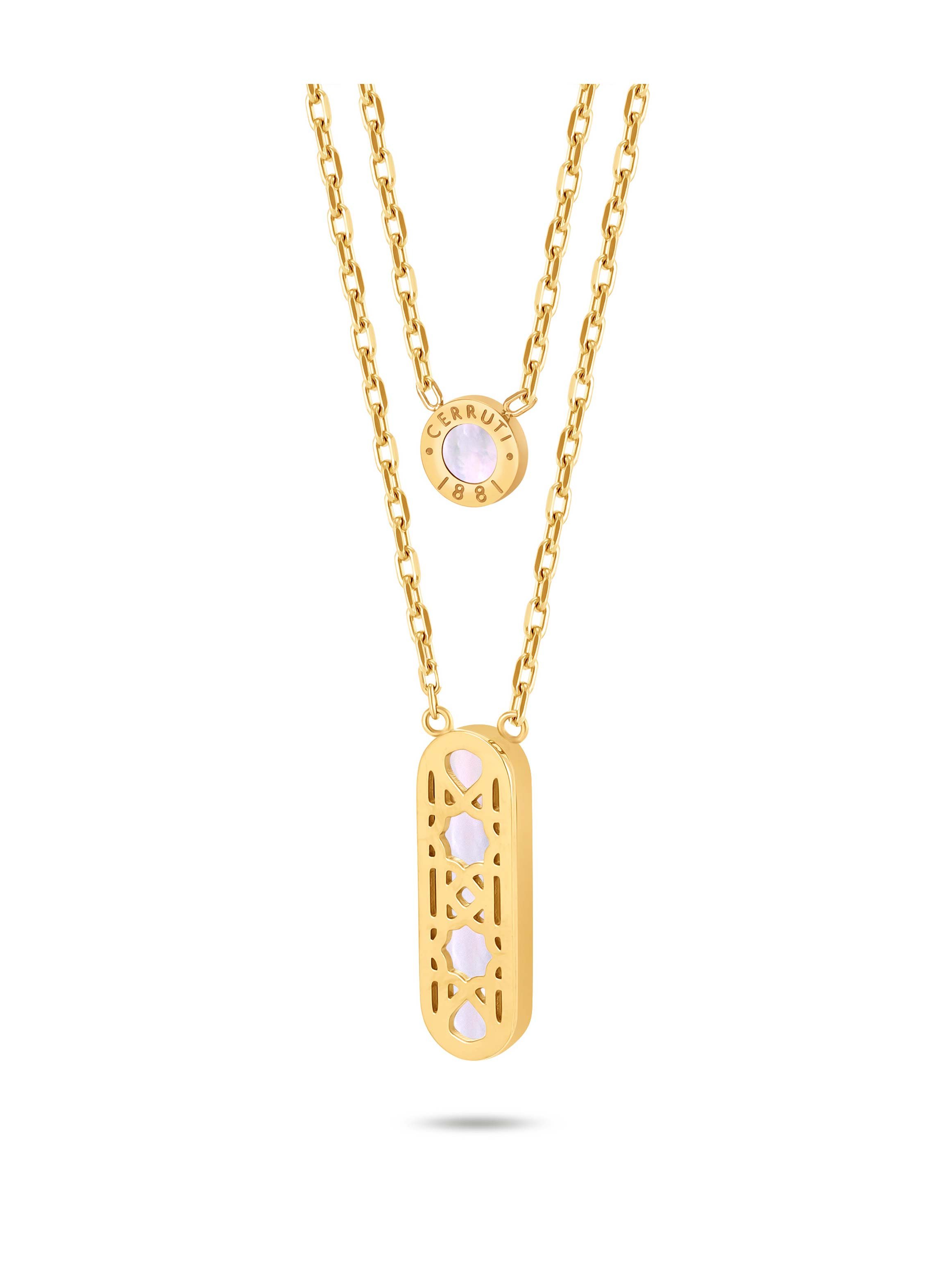 Pamela Women Stainless Steel Pendant Necklace