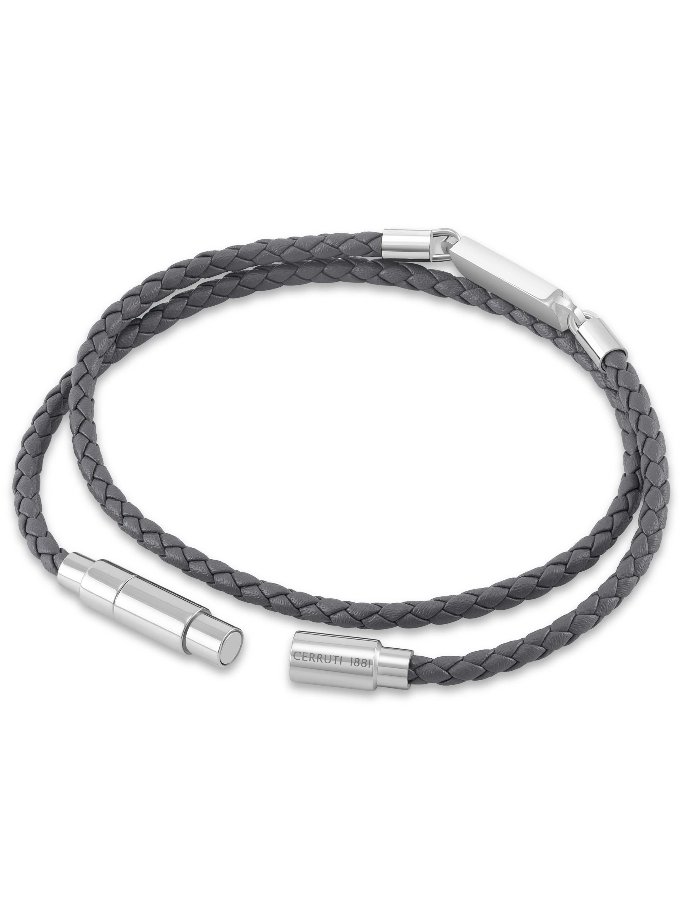 Emiliano Men Braided Leather Bracelet