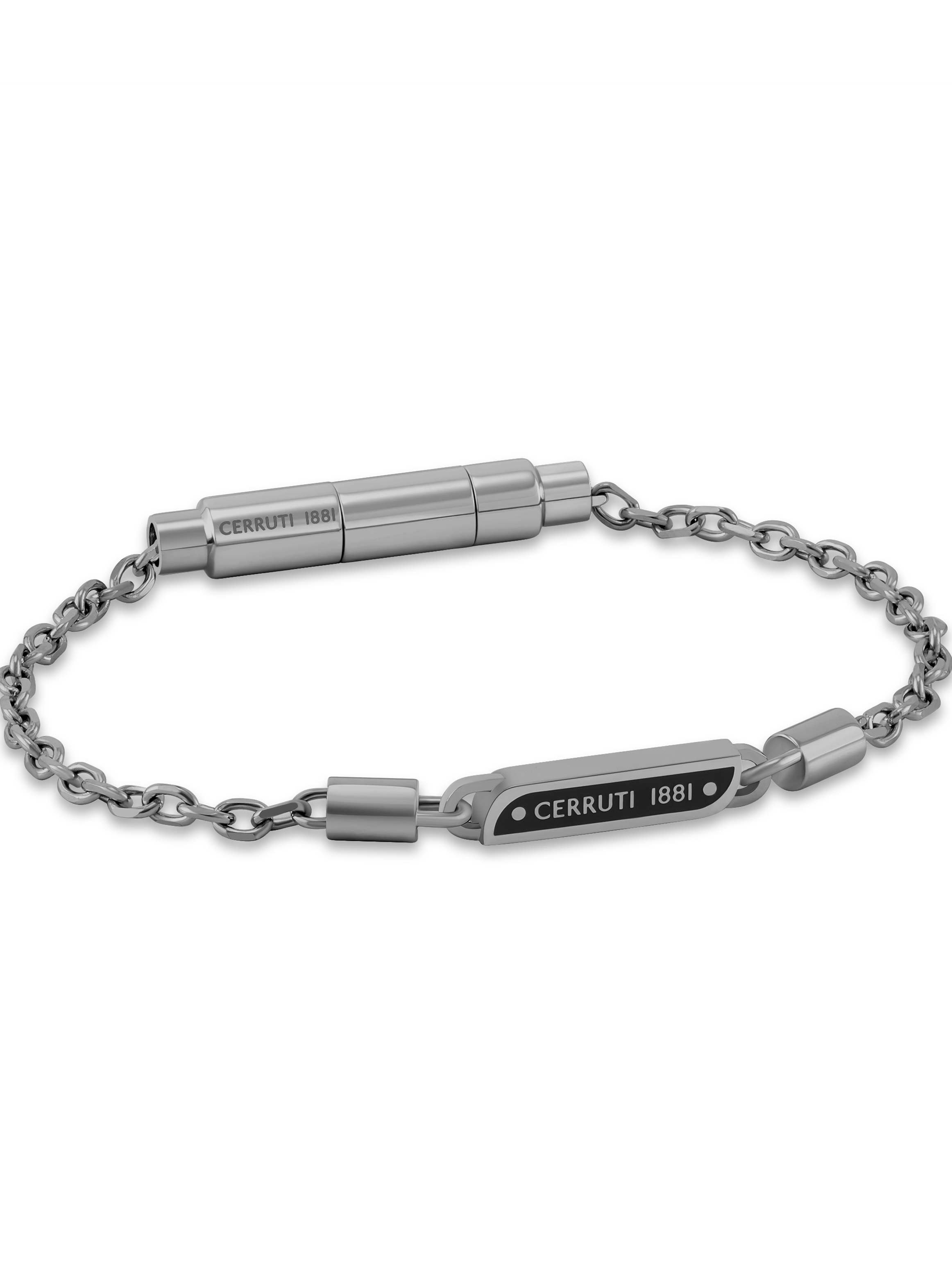 Emiliano Men Stainless Steel Chain Bracelet