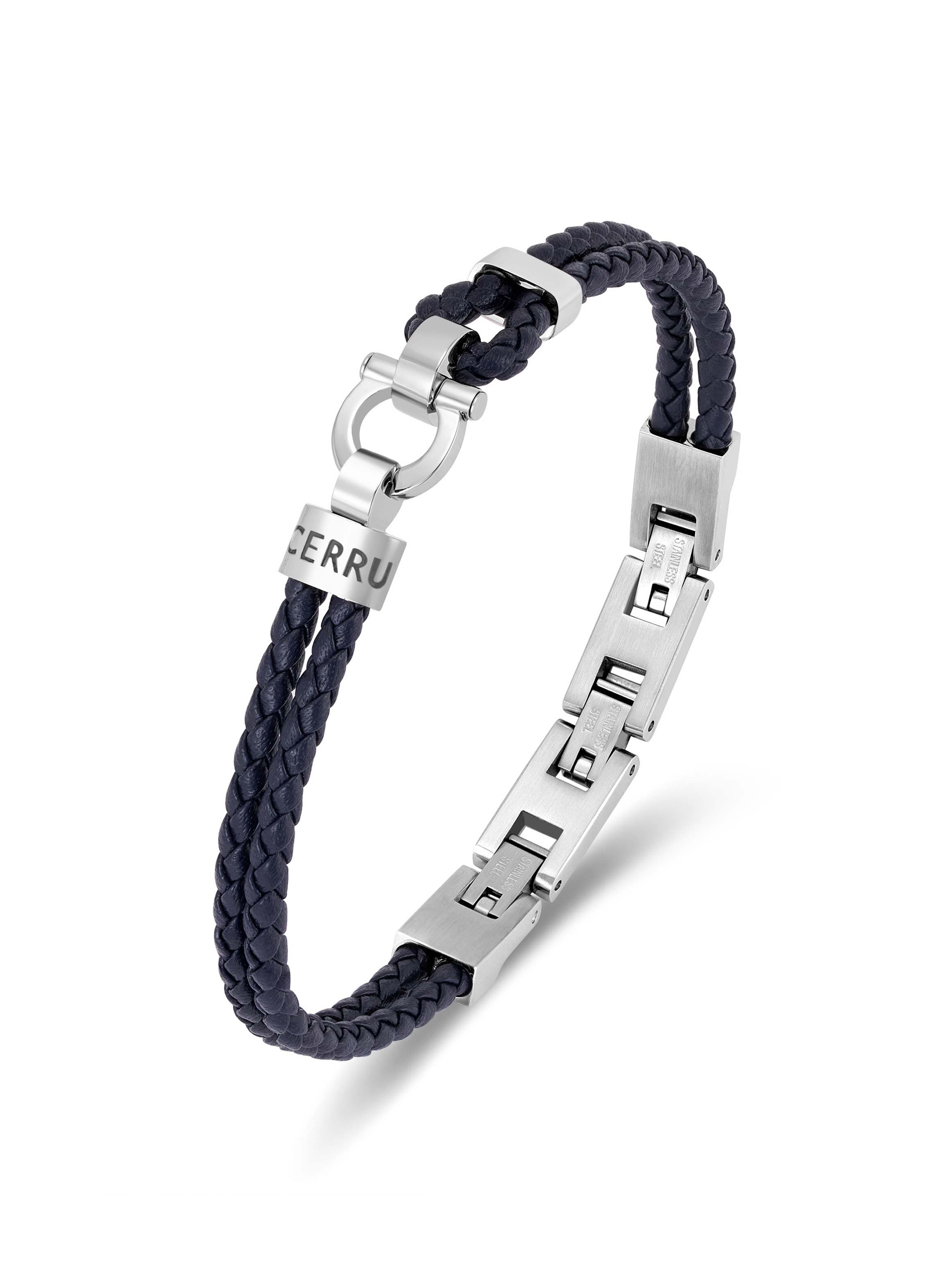 Federico Men Braided Leather Bracelet