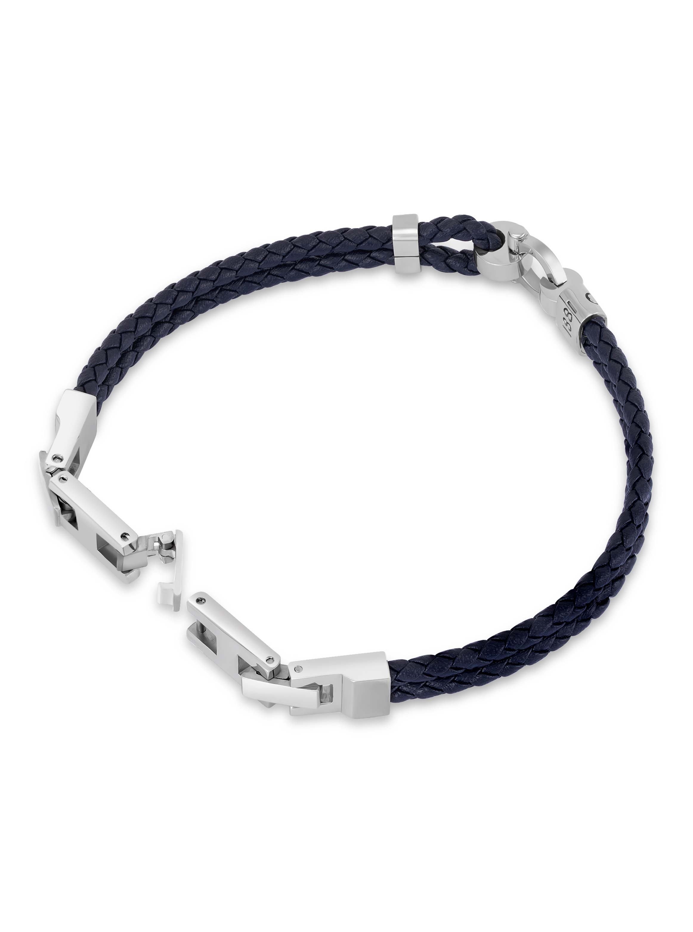 Federico Men Braided Leather Bracelet