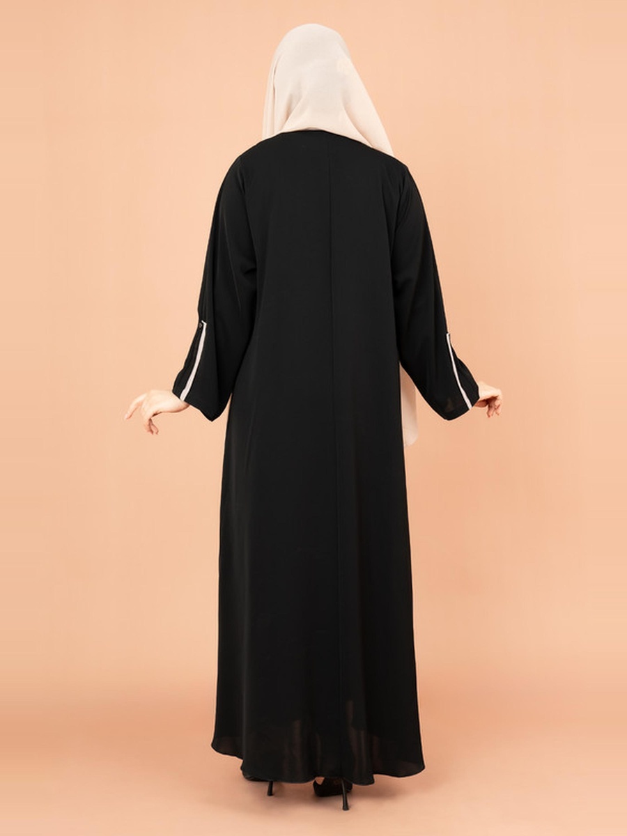 Black Artisan Handwork Emirati Abaya